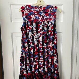 Floral print dress